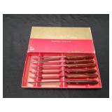 Vtg Sheffield England Stainless Steel Steak Knives