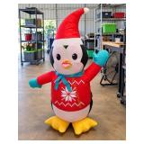 Gemmy 3.5ft Lighted Inflatable Holiday Penguin