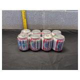Collectible Budweiser Cans, 8pk