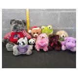 Bears, Frog & More Plush Toys
