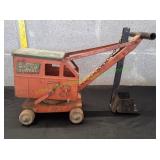 Vtg Buddy L Rider Steam Shovel