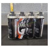 4pk Gold Fuel Butane Gas Cartridge