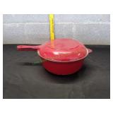 Technique Red Enameled 2-n-1 Pan/Skillet Set