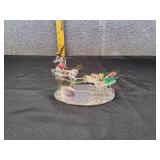 Vtg Hand-Sculpted Christmas Figure