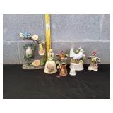 Vtg Figurines, Bells & Music Boxes