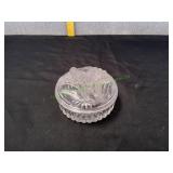 Mikasa Parisian Iris Frosted Trinket Dish w/ Lid