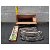 Box of HO Scale Train Track