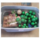 Large Tote of Christmas Deocorations