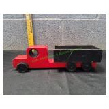 Vtg Wood Folk Art Toy Truck