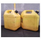 (2) 5-Gallon Diesel Cans