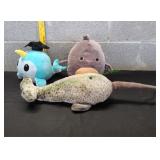 (3) Plush Toys