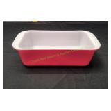 Vtg Pyrex Pink Flamingo 1.5Qt Loaf Pan, #213