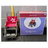 American Girl Truly M Berry Wheelchair