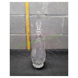 Vtg Crystal Princess House Liquor Decanter