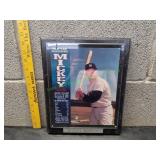 Mickey Mantle Hall of Fame Induction Plaque