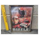 Framed NASCAR Greg Biffle Collectible Print