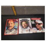 (3) Historical Magazines on Dale Earhardt Sr.
