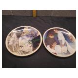 (2) 1976 Normal Rockwell Decorative Plates
