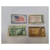 (4) Vtg US Postage Stamps