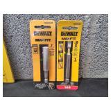 (2) DeWalt Max Fit