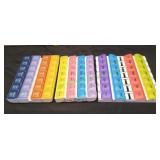 (3) 7-Day Pill Organizers
