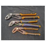 (3) Tongue & Groove Pliers