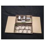 Metal Napkin Rings, 10ct