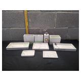Marble-Like Resin Bathroom Vanity Counter Set