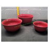 Pfaltzgraff 1qt, 2qt & 3qt Serving Bowls