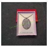 John 3:16 Pendant on 18' Necklace In Gift Box