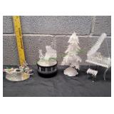 Hand-Blown Spun Glass Figurines