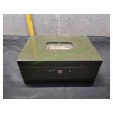 Green Metal Money Box