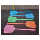 (5) Colorful Fly Swatters
