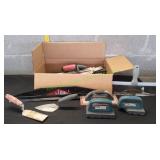 Box of Masonry & Drywall Hand Tools