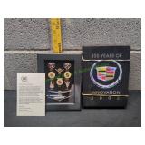 Cadillac 100 Years of Innovation Pin Set