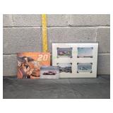 Tony Stewart Print w/ NASCAR Photos in Frame