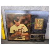 Nolan Ryan 'Nolan Knows Bo' Plaque