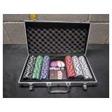 Standard Poker Chip Set in Aluminum Carry Case