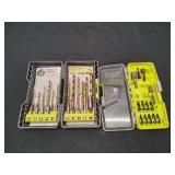 Ryobi Drill Bit Set & Screwdriving Bit Set