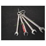 Husky Ratcheting Combo Wrench Set, 4pc