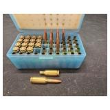 6mm BR Casings & Ammo in Plastic Case