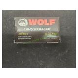 Wolf Polyformance .223Rem 55gr FMJ 20ct