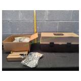 Tackle Box w/ Scope Parts & More