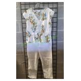 Time And Tru Blouse Sz Lg (12-14) w/Capris Sz12