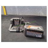 Ridgid 18V Lithium-Ion 4.0 Ah Battery/Charger