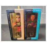 (2) Legends of the Track Bobbleheads