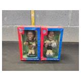 (2) QB Club NFL Bobbleheads