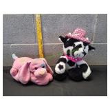 (2) Plush Animal Toys
