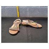 Patrizia Invite Flat Sandal, Sz 6