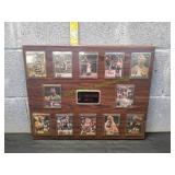 1992-93 San Antonio Spurs Players Plaque